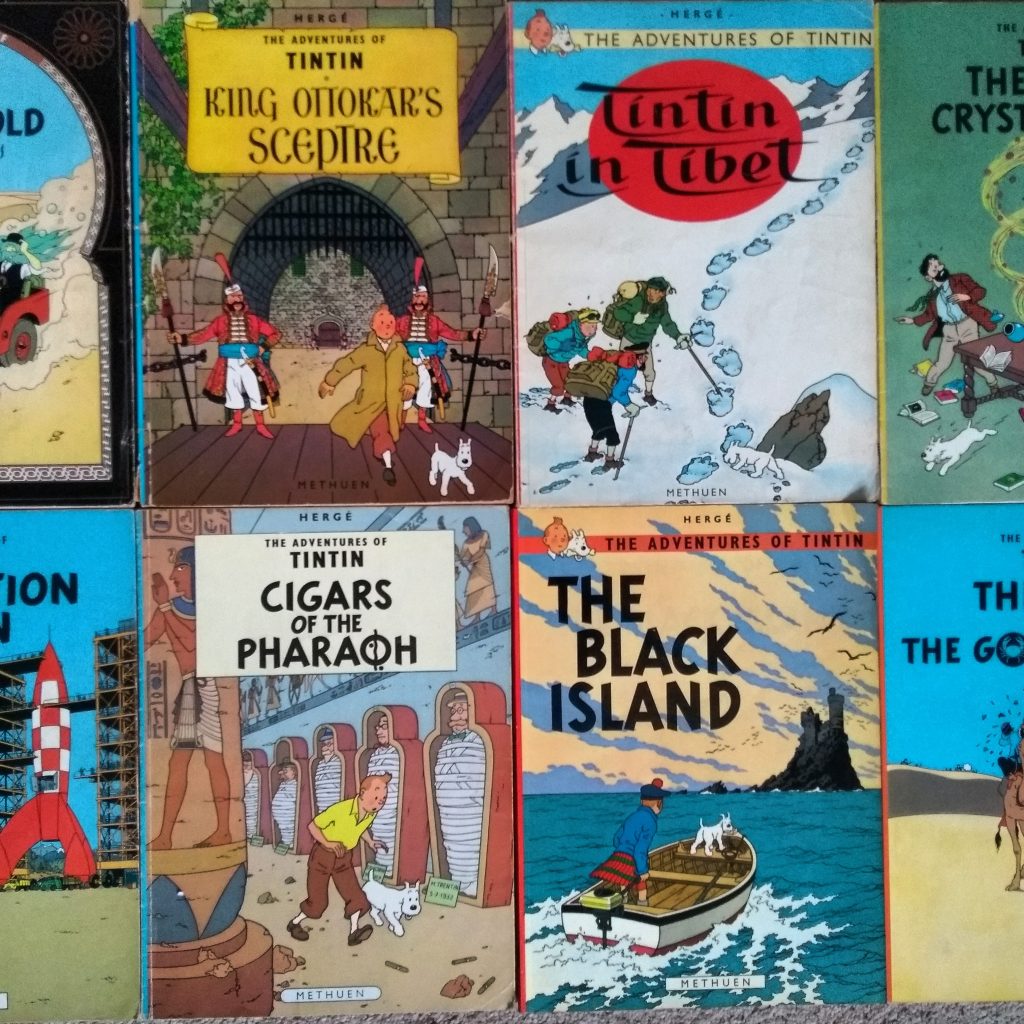 Five Favourite YA books: Tintin