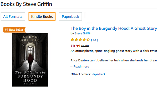 The Boy in the Burgundy Hood is an #1 International Bestseller Ghost Story for readers who want a 'compelling mystery with a dark twist'