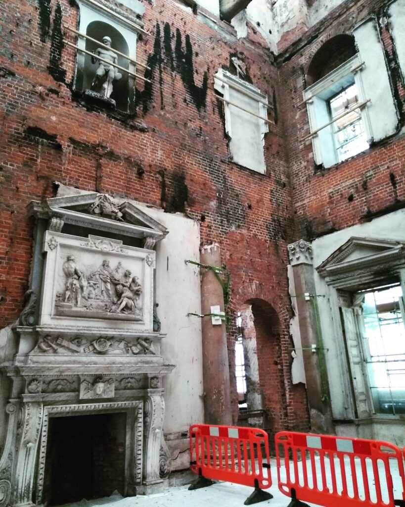 The Girl in the Ivory Dress fire damage