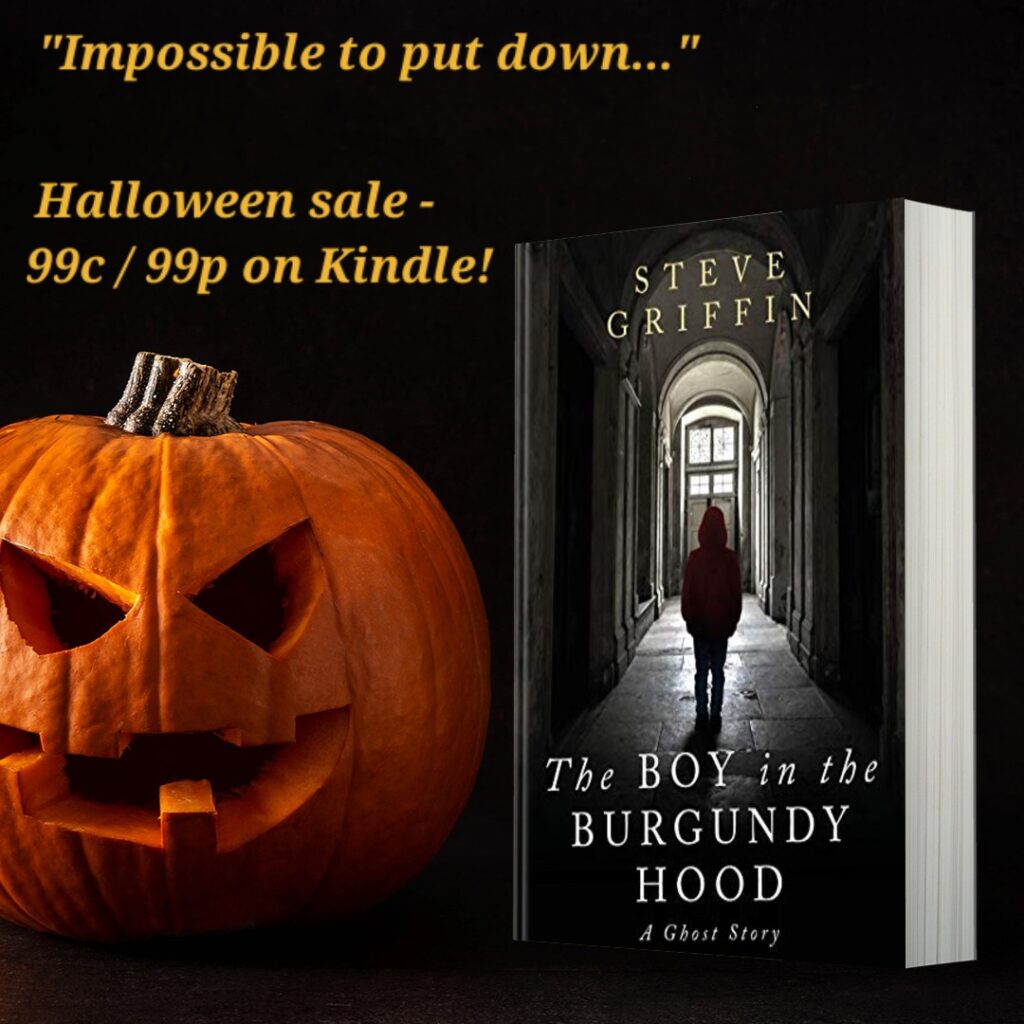 Boy in the Burgundy Hood Halloween sale