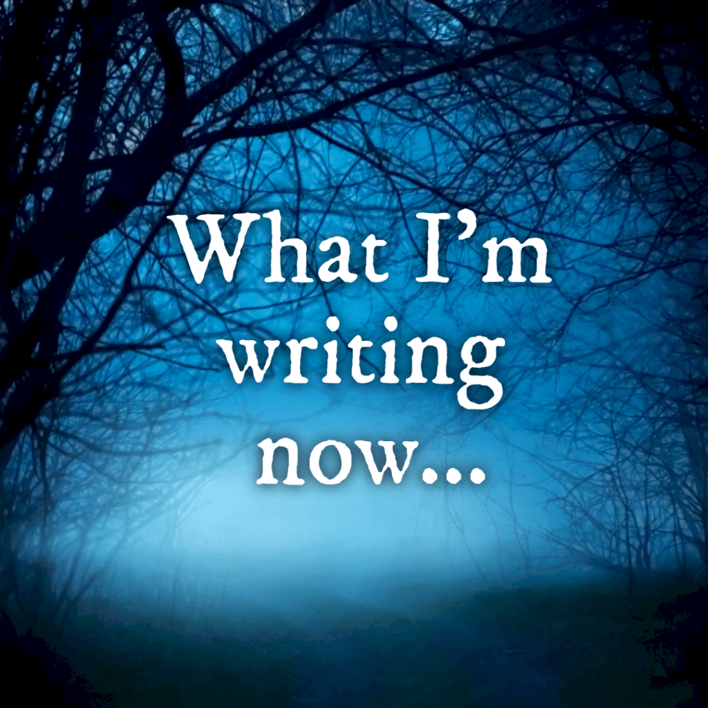 What I'm writing now