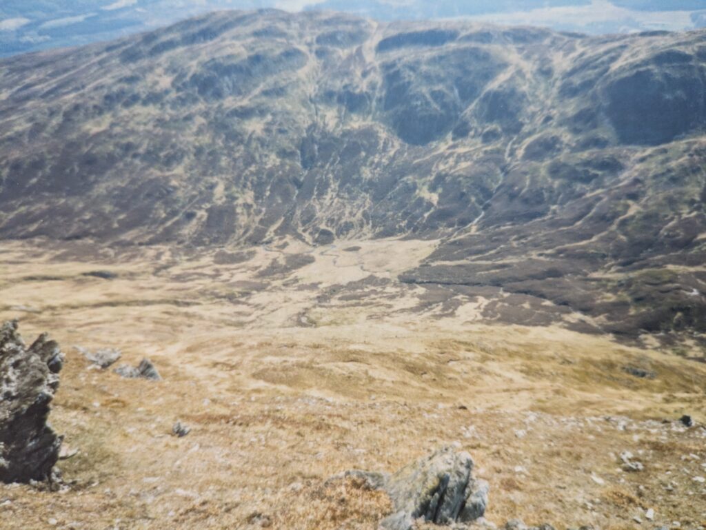 View from Ben Ledi, Scottish Highlands