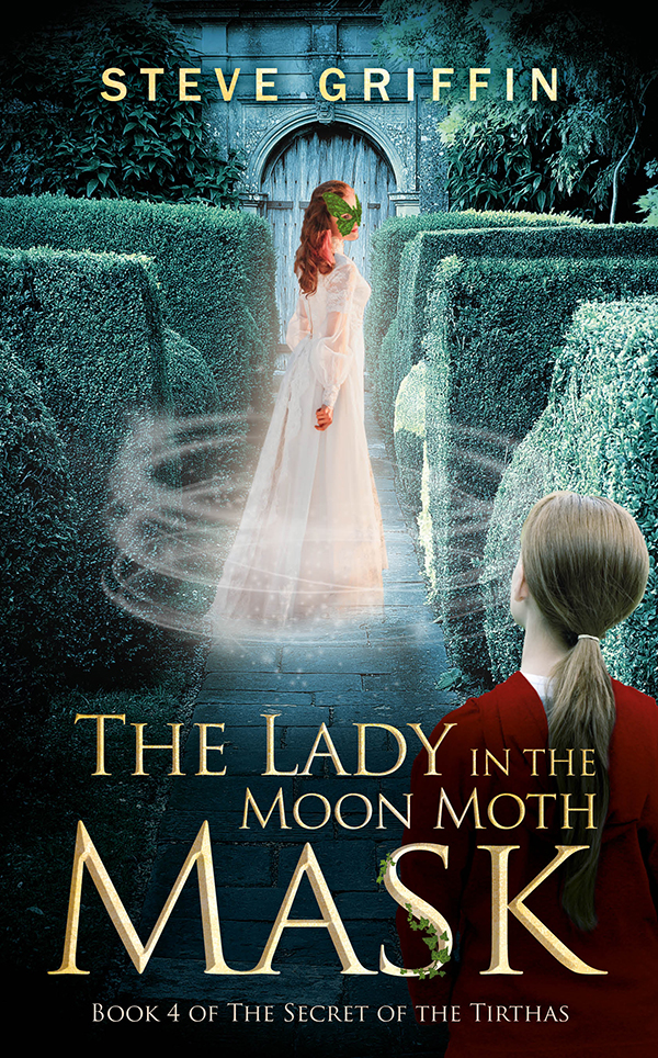 Cover of The Lady in the Moon Moth Mask by Steve Griffin